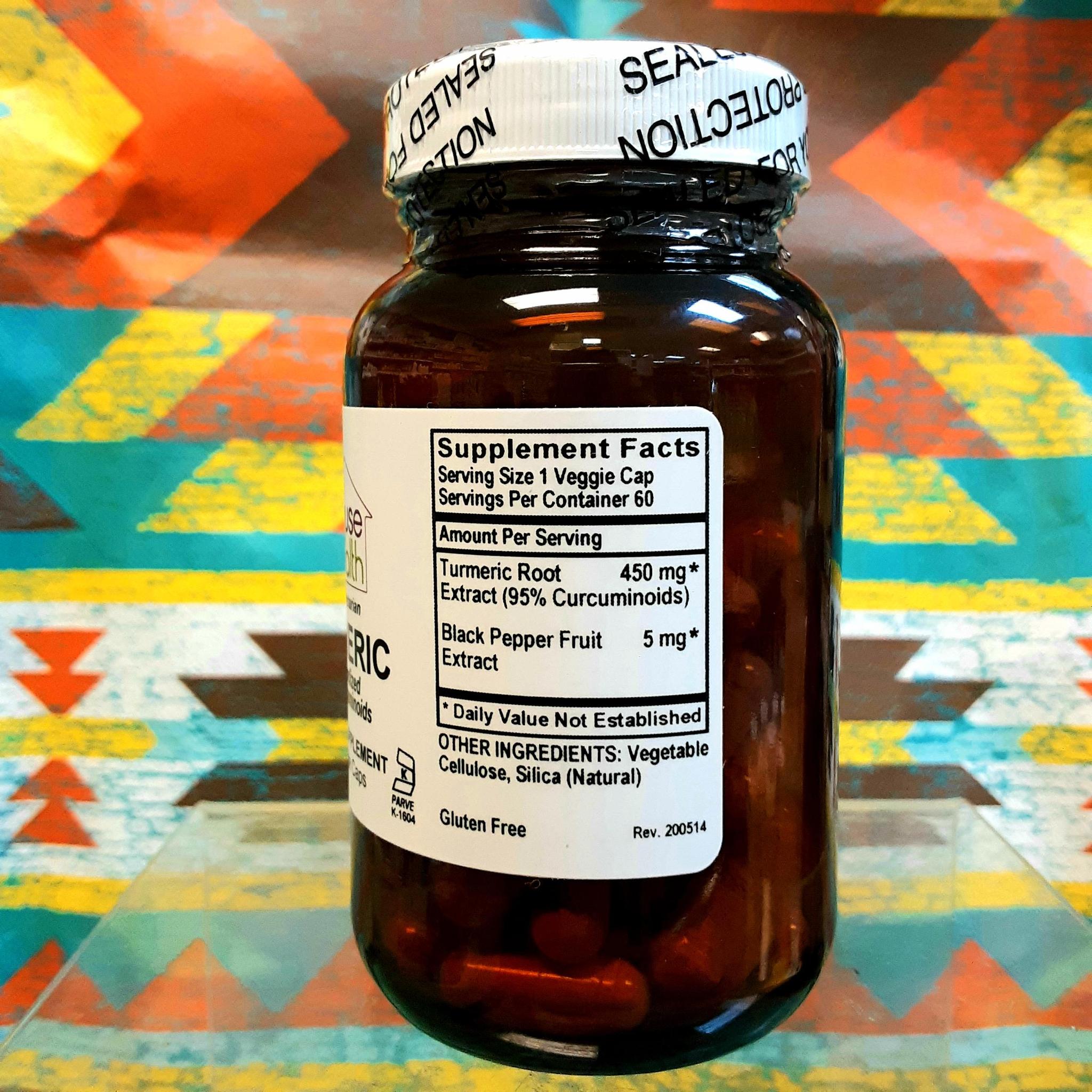 Turmeric Root capsules Local House of Health