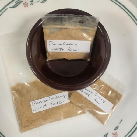 Ginseng, Red Panax, Organic, Powder