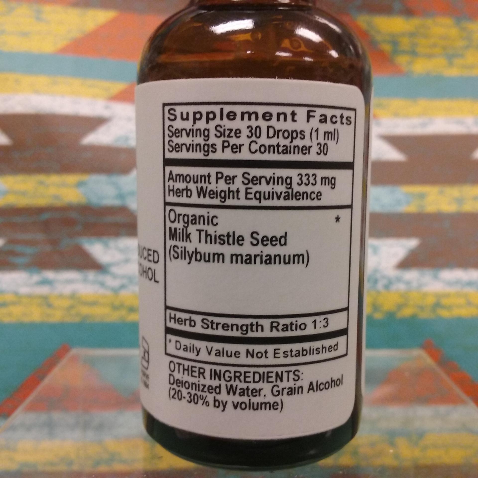 Milk Thistle Reduced Alcohol 1oz - Image 2