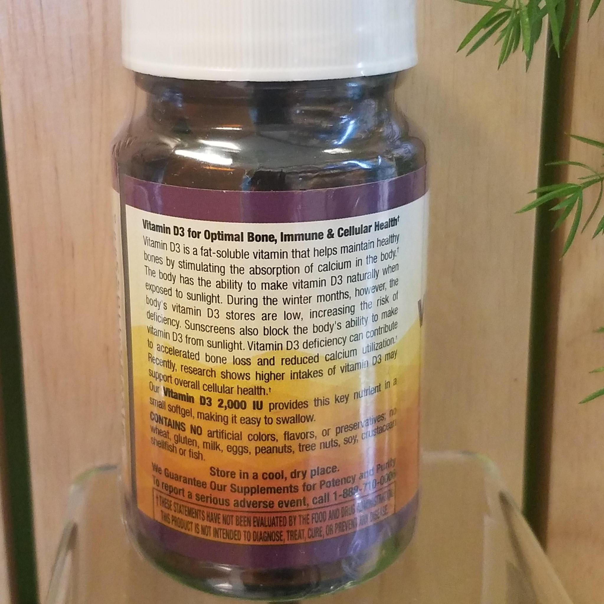 Vitamin D3 2,000IU - Image 3