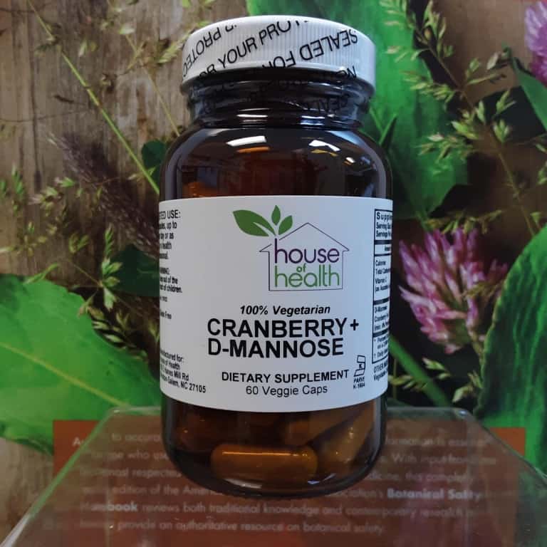 Cranberry + D-Mannose Capsules - Local House of Health