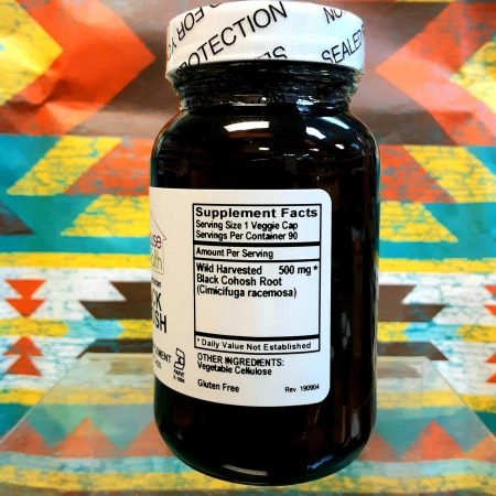 Black Cohosh Root Capsules Wild Harvested - Image 2