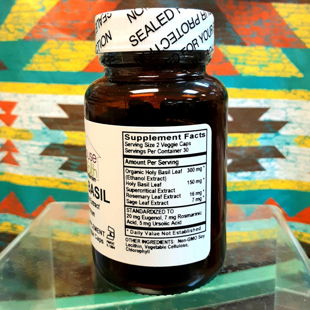 Holy Basil (Supercritical) Liquid Gels Local House of Health